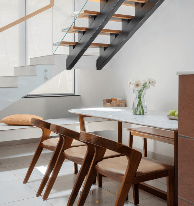 highlighting contemporary interior design features